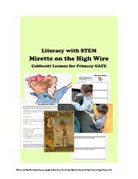 Mirette On The High Wire Caldecott For Primary Gate Hands On With Stem Higher Order Thinking Skills Vocabulary In Context Primary Grades