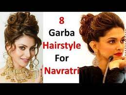 8 Garba Hairstyles For Navratri Hairstyle For Girl Cute Hairstyles Bun Hairstyle Hairstyle Youtube Mirror Work Saree Hairstyle Bun Hairstyles
