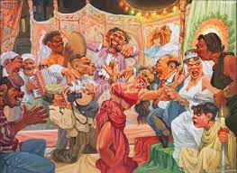 فرح شعبى egyptian art egyptian painting ancient egypt art