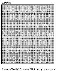 23 Unbiased Filet Crochet Letters Patterns Free