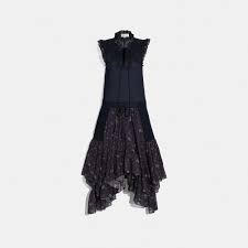 Disney X Coach Prairie Dress In 2020 Dresses Fashion Coach Outfits