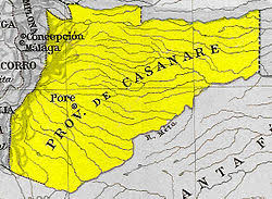 Resultado de imagen para UBICACION DE CASANARE