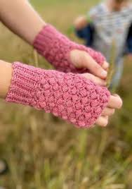 If it is too wide, start over with a smaller hook; 25 Crochet Fingerless Gloves Free Patterns Ned Mimi