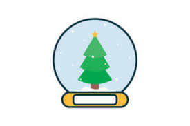 Download Christmas Icon Snow Globe Vector Graphic By Meandmydate Creative Fabrica SVG Cut Files