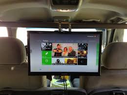Put A 19in Tv And Game Console In Your Car Dvd Car Mods Car Tv Hacks