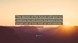 Edison's prophecy has become a fact dcxtor of the future wilt bive no mdicine but will interest his patients ia the care ot the human frame in diet. Future Doctor Wallpapers Wallpaper Cave