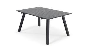 Nantes table made of solid oak, available in extending version or not.‎ Table De Jardin Carree Extensible 100 145 Samba