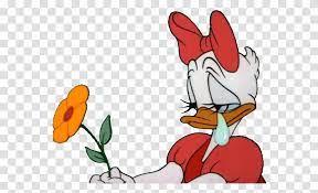 To explore more similar hd image on pngitem. Sad Daisy Duck Aesthetic Sad Cartoon Characters Flower Plant Blossom Animal Transparent Png Pngset Com