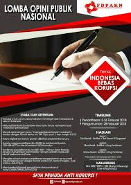 Ambil contoh, terkecuali kamu pernah berperang di jalur gaza. Lomba Menulis Opini Nasional 2018 Hadiah Ke Singgapura Info Lomba 2021 Terbaru