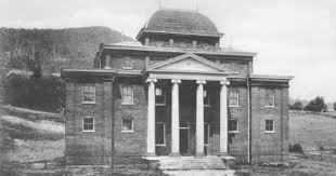 This Photograph Bears The Caption Watauga County Court House Boone N C Altitude 3332 Feet Highest East Of T Courthouse Watauga Smokey Mountains
