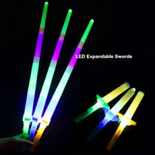 China Led Light Up Multi Color Expandable Swords China Led Sword And Light Up Sword Price