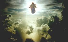 Jesus Coming In The Clouds Clipart