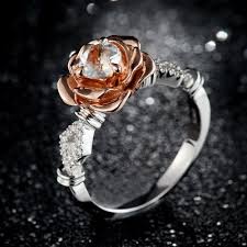 Trouver une large gamme de bague or rose et bague diamant à acheter sur la boutique en ligne tournaire. Bague De Mariage Rose Diamant Or Blanc 14 K