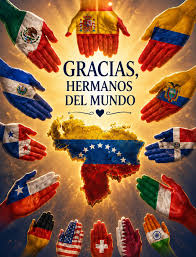 En los momentos más difíciles es cuando se conocen los verdaderos amigos.  Gracias a cada nación, organización, voluntario y ciudadano que ha  extendido su mano solidaria hacia Venezuela. Cada gesto de apoyo,