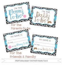 Baby shower banner ideas to complement your theme. Printable Baby Shower Name Tags Package Black Etsy Baby Shower Names Baby Shower Printables Name Tags