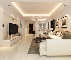 Abgehangte Decke Mit Indirekter Beleuchtung Als Dekoration Beleuchtung Wohnzimmer Decke Beleuchtung Wohnzimmer Wohnzimmer Decke