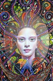 Завораживающие спирали: мозаики из битого стекла