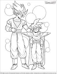 Amazing activity book with 150 unique illustration for adults, teens, and children Dragon Ball Z Coloring Book Printable Coloring Library