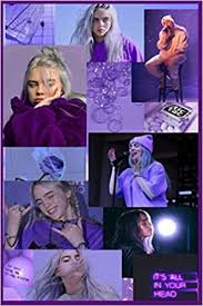 Aesthetic wallpaper billie eilish (with images) | billie. Amazon Co Jp It S All In Your Head Purple Billie Eilish Fan Book Lined Notebook Journal Diary Gift 120 Blank Pages 6x9 Inches Matte Finish Cover Billie Eilish Fans