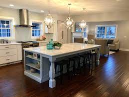 To determine the appropriate size of your kitchen island pendants, follow the steps below: How To Choose The Best Pendant Lighting For Over Your Kitchen Island Trubuild Construction