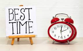 The style is based on a generic alarm clock style font. Best Time Written In A Notebook Near A White Alarm Clock Stock Photo Picture And Royalty Free Image Image 152060586