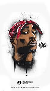 Hiphop Tupac Art Hd Wallpaper Iphone Tupac Wallpaper
