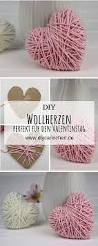 Mit selbst gemachten geschenken überraschst du deine lieben auf ganz besondere art. Diy Wollherzen Schnell Und Einfach Selber Machen Schone Deko Valentinstag Geschenk Basteln Muttertag Geschenke Basteln Geschenke Selber Basteln