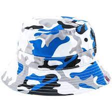 Married To The Mob The Worst Enemy Bucket Hat In Blue Camo Blue Camo Camo Bucket Hat Camouflage Hat