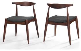 Maybe you would like to learn more about one of these? Gdf Studio Sandra Mid Century Modern Dining Chairs Set Of 2 Midcentury Dining Chairs By Gdfstudio Houzz