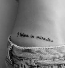 I've seen this tattoo a million times but every single time that i do, i love it even more! Hipster Quote Tattoos Tattoo Believe Tattoo Idea Hip Tattoo Tattoos At Repinned Net