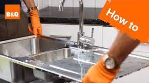 Kitchen sinks uk b and q. How To Replace A Kitchen Sink Part 2 Removing Your Old Sink Youtube