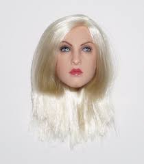 1/6 Triad Toys Head Sculpt Blonde Natasha Dawn for 12" Custom female figure 