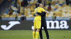 The ukraine national football team ( ukrainian: Ukraina Ispaniya Shevchenko Protivopolozhnost Cherchesovu Eto Pomoglo Obygrat Ispancev Eurosport