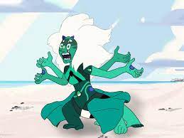 I drew what I think the “New Malachite” would look like. A fusion of Jasper  and the 2 new Lapis Lazulis. : r/stevenuniverse