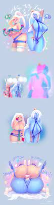 acrylictoon adventure time anus awooga breasts candy cane  censored christmas crying dildo eyes bugging out female fionna the human  girl high heels ice queen ice queen (adventure time) mating