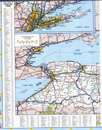 New york city to poughkeepsie. Map Of New York Roads And Highways Large Detailed Map Of New York State