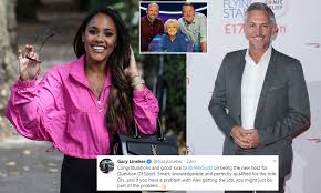 And why is the bbc chasing an audience that may not even exist? Gary Lineker Says Alex Scott Will Replace Sue Barker On A Question Of Sport Daily Mail Online