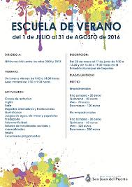 Personas mayores de 50 años y niños, los más afectados por el cambio de hora. Escuela De Verano Para Ninos Del 1 De Julio Al 31 De Agosto En San Juan