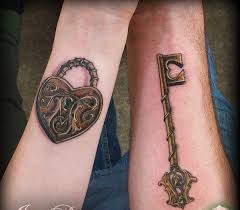 Dove tattoos come in many different designs and patterns. 144 Ingenious Key Tattoos