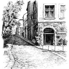 Picturesque Urban Sketches I Love You Drawings Sketches City Drawing