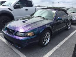 color changing paint from purple to green to blue mustang color changing paint from purple to