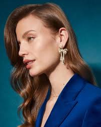 Kendra Scott Krista Bow Statement Earrings