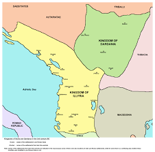 Illyria And Dardania Kingdoms Iliri Kingdom Of Illyria Under King Agron And Queen Teuta Stretc Historical Maps European History European Tribes