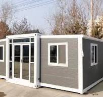 Luxury Expandable Container House Modular Homes Portable Foldable Cabin for  Bedroom Application