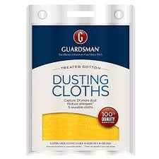 Guardsman Wood Furniture Dusting Cloths 5 Pretreated Cloth Captures 2x The Dust Of A Regular Cloth Specially Treated No Sprays Or Dust Cleaning Dusting Spray
