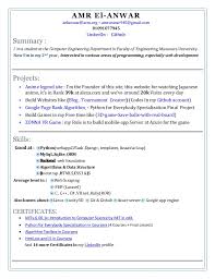 amr anwar resume