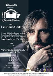 Il leader dei Marlene Kuntz Cristiano Godano ad Aperitivo d'Autore