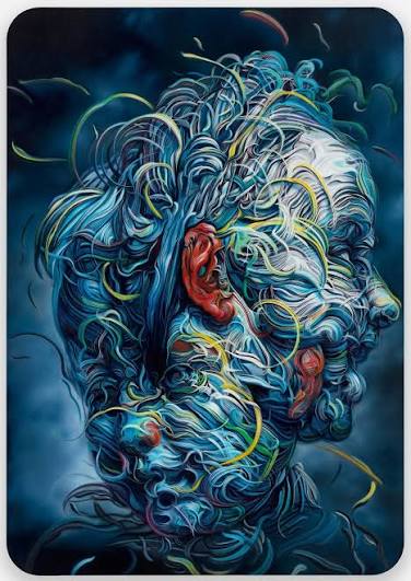 Work by Glenn Brown