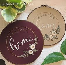 Find the easy home sweet home cross stitch patterns on smartcrosstitch.com. Welcome Home Embroidery Hoop Home Sweet Home Welcome Welcome Sign Embroidery Cros Embroidery Hoop Cross Stitch Embroidery Embroidery Patterns Vintage