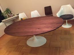 And canada at no additional cost. Hand Made 77 X 48 Solid Walnut Oval Tabletop For Client S Tulip Table Base By Jonathan Walkey Furniture Maker Custommade Com